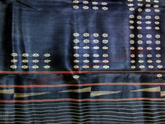 Tussor Silk Sambalpuri Balck Anchal Design Butique Saree