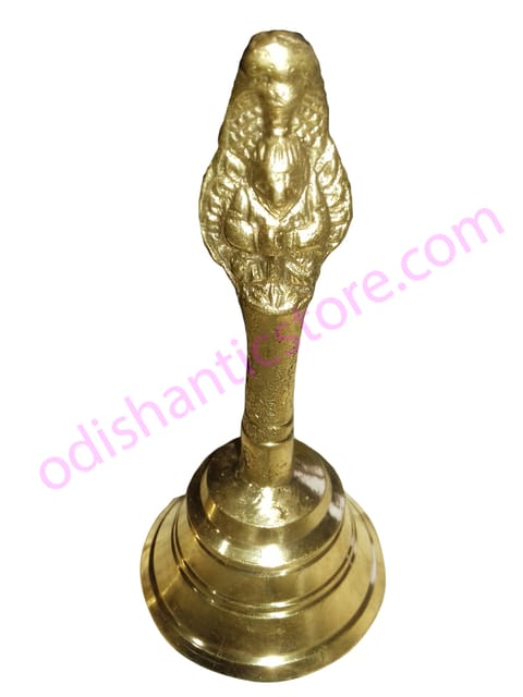 Handmade Balakati Traditional Brass Hand Bell Medium