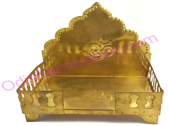 Handmade Brass Idol Singhasana Plane