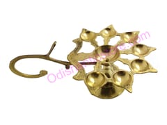 Brass Sapta Alati Stand