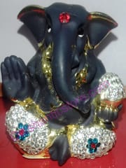 Lord Ganesh Alloy Metal Showpiece