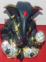 Lord Ganesh Alloy Metal Showpiece