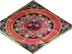 Handmade Lord Jaganatha Multi Color Design Pipil Chandua