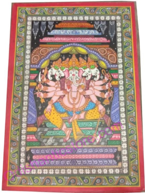 Panchamukhi Sitting Lord Ganesh With Arch