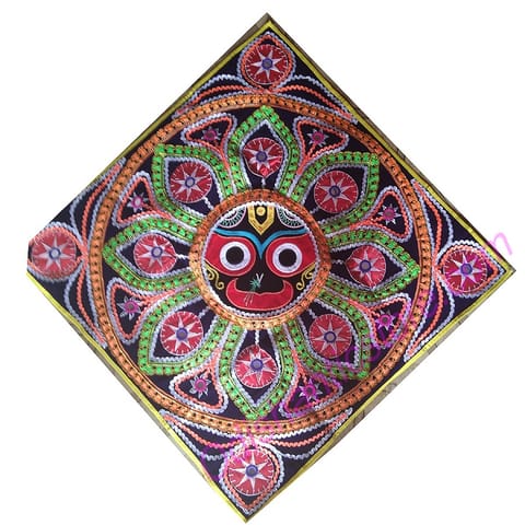 Lord Jaganatha Multi Color Design Pipil Chandua