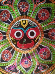 Lord Jaganatha Multi Color Design Pipil Chandua