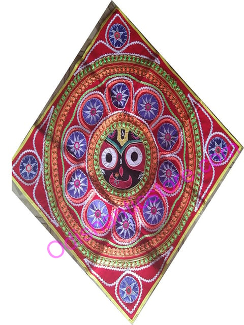 Lord Jaganatha Design Multi Color Pipil Chandua