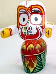 Neem Wood Lord Jagannath Balabhadra Subhadra Idol 4 Inch