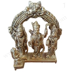 Antique Brass Ram Darbar Statue Medium